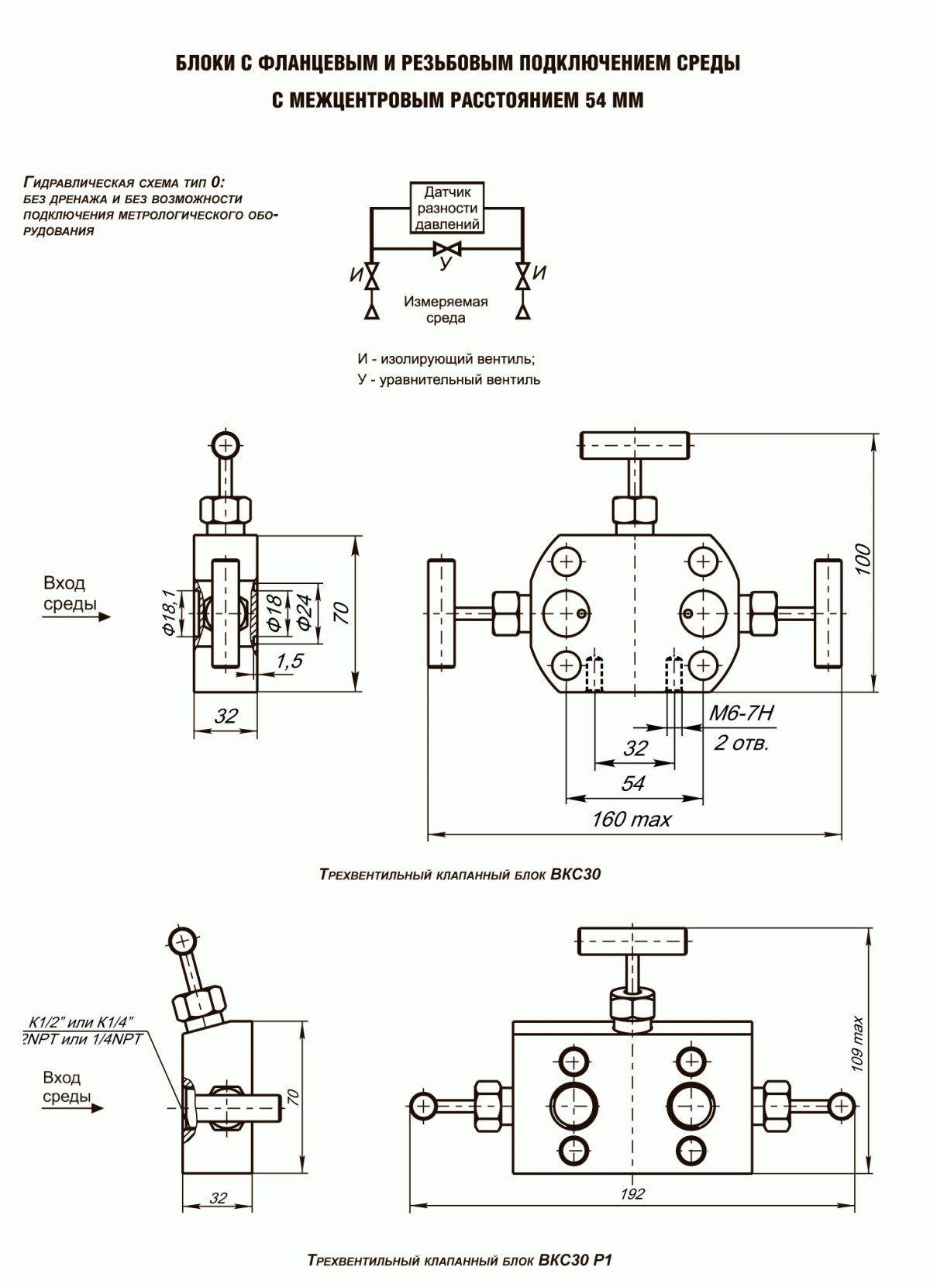 Клапанные блоки ВКС (аналог БКН): 3 и 5 вентильные. ВКС 30, ВКС 31, ВКС 32, ВКС 33, ВКС 51, ВКС 52, 